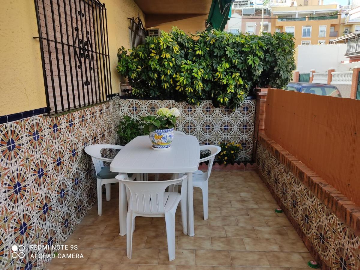 Apartamento CASA SANTO a 2 minutos de la playa a pié La Cala Del Moral Exterior foto